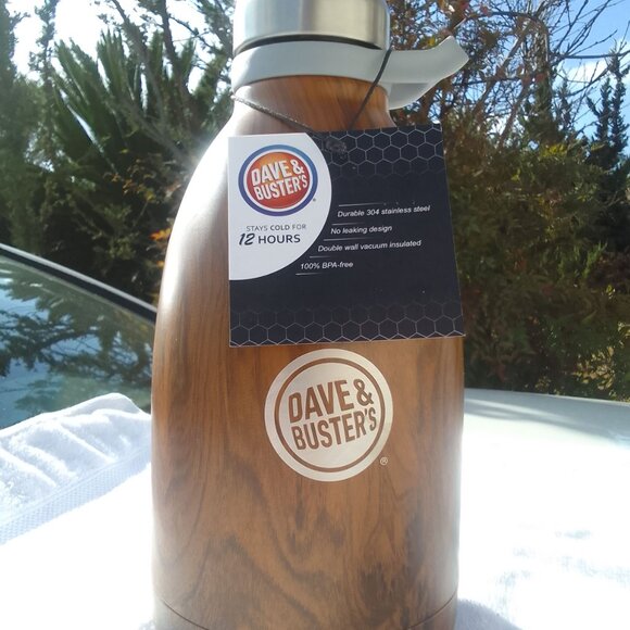 Luxury Dave Buster's stainless steel/large 80-oz/12-hour-cold cooler, brand new - Picture 5 of 6